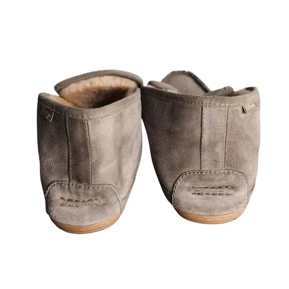 L.L. Bean Wicked Good Slippers Size 12 Medium Boot Moccasins Shearling Suede