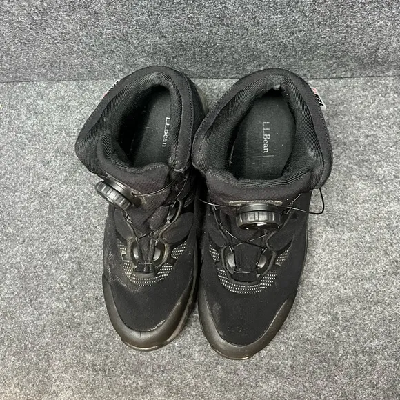 LL Bean Women’s Hiking Boots – Black – Size 8.5M – BOA Lacing System