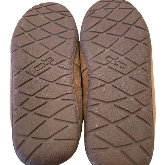 L.L.Bean wicked good fur lined slippers