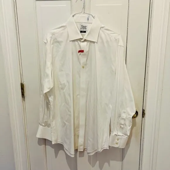 Lot Of 6 TM Lewin Luxury Slim Fit Dress Shirts 17.5