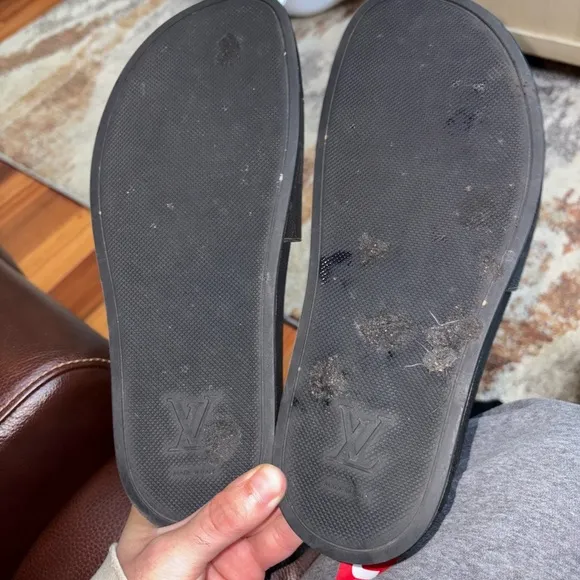 Louis Vuitton Eclipse Water Mule Slippers Black 9 40308707
