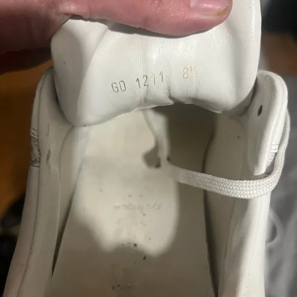 Louis Vuitton Men's White and Gray Sneakers