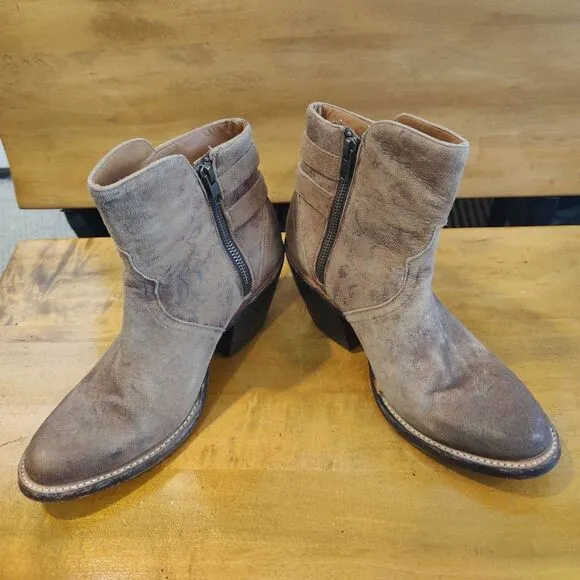 Lucchese Catalina western ankle boots size 6B model4953