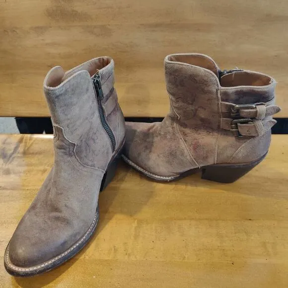 Lucchese Catalina western ankle boots size 6B model4953