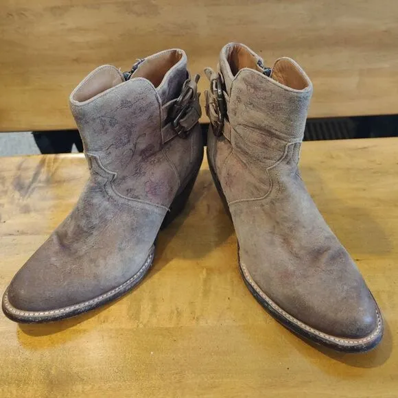 Lucchese Catalina western ankle boots size 6B model4953