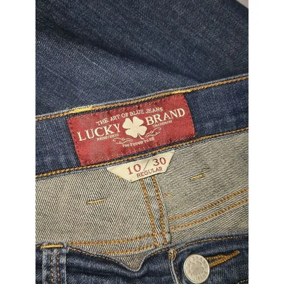 Lucky Brand Jeans Sofia‎ Straight Blue Women's Size 10/30