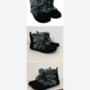 Lucky Brand Faux fur boot  slippers Women's