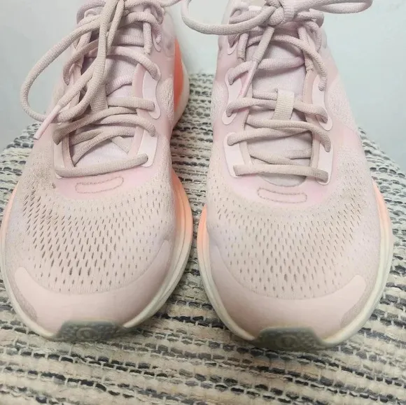 Lululemon Blissfeel Running Shoes Womens Pink Orange Size 7.5