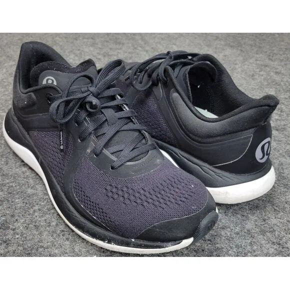 Lululemon Chargefeel Womens Shoes 8.5 Black Everyday Gym‎ Running Workout