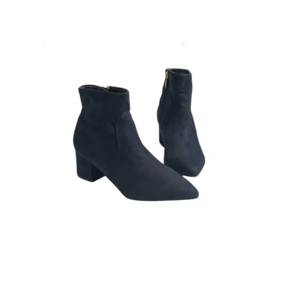 Lulus Ankle Navy Boots