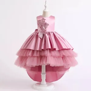 Luxury Birthday Wedding Princess Embroidered Sparkly Gown Dress