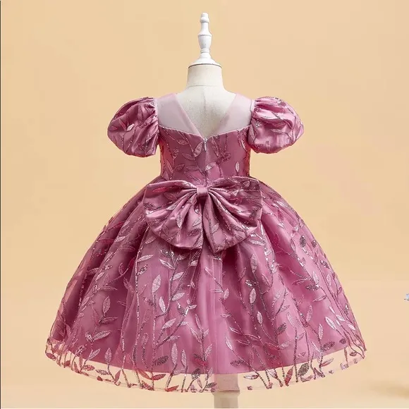 Luxury Embroidered Princess Flower 🌺 Special Occasion Dress 5065