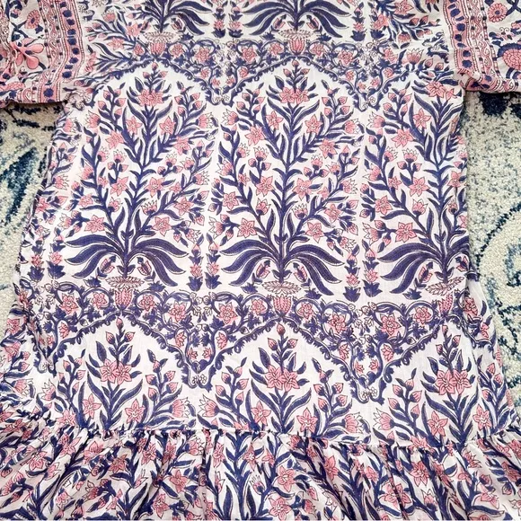 Luxury High End Boho Floral Designer Dress