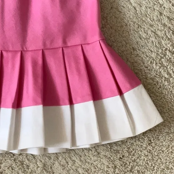 Luxury High End Helena (Neiman Marcus) Girls Pink Halter Neck Dress 7y NWT