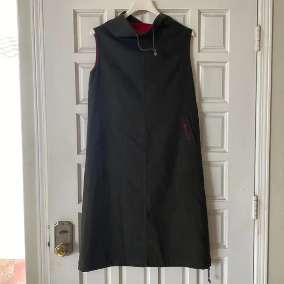 Luxury Japanese designer dress with drawstrings