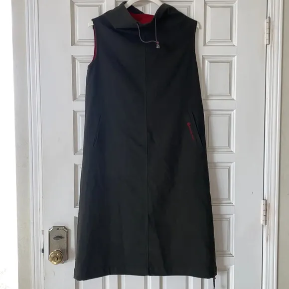 Luxury Japanese designer dress with drawstrings