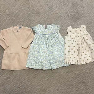 Luxury kids baby girl dresses bundle, 6m Bonpoint, Tartine