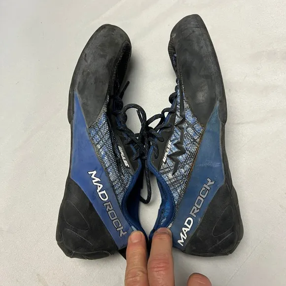Mad Rock Pulse Blue Climbing Shoes Performance Rock Climbing Shoes Unisex US 8.5