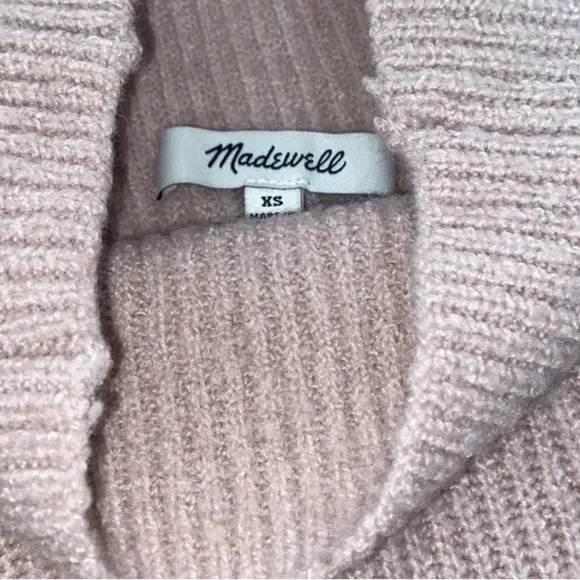 Madewell Northfield Mockneck rib knit Sweater Dress Fall winter minimalist