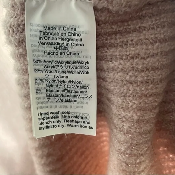 Madewell Northfield Mockneck rib knit Sweater Dress Fall winter minimalist