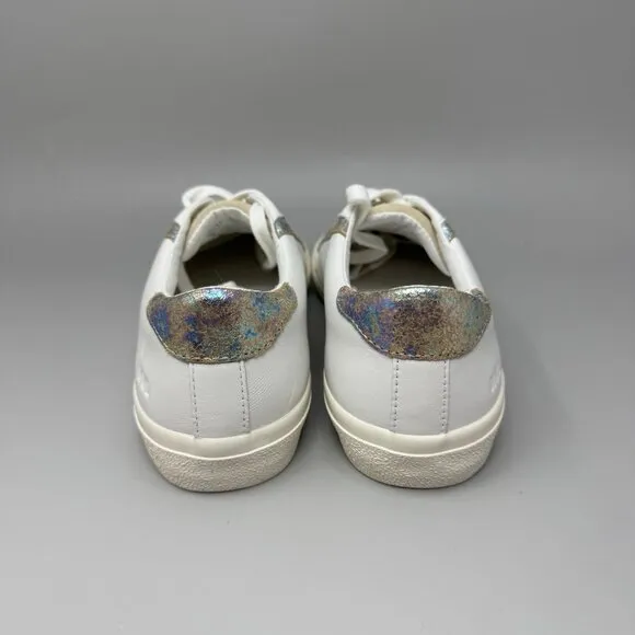 Madewell White Leather Sneakers Women's Size 7.5M Mens 6 Sidewalk Comfort Shoes
