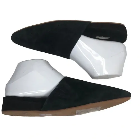 Madewell Women's Kasey Genuine Shearling Mule in Black. Sz: 8.5