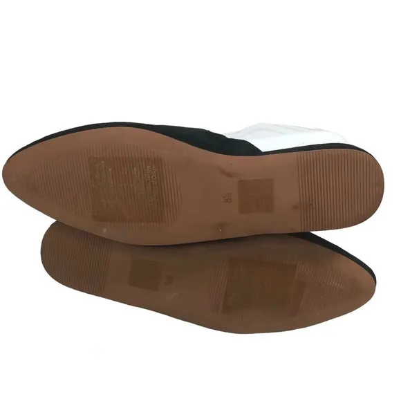 Madewell Women's Kasey Genuine Shearling Mule in Black. Sz: 8.5