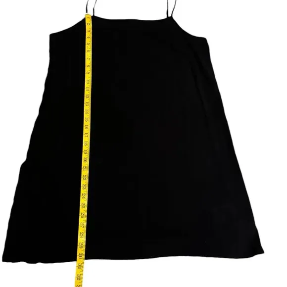 Maeve Anthropologie Sleeveless Little Black Minimalist Slip Dress NWT Size XL
