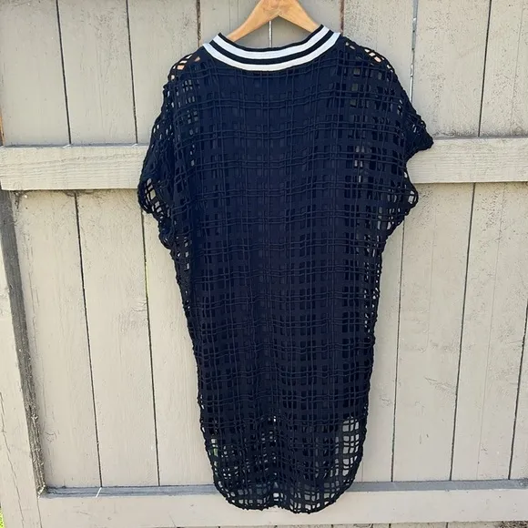 Manning Cartell Open Knit Dress Contemporary Luxury Sz 8