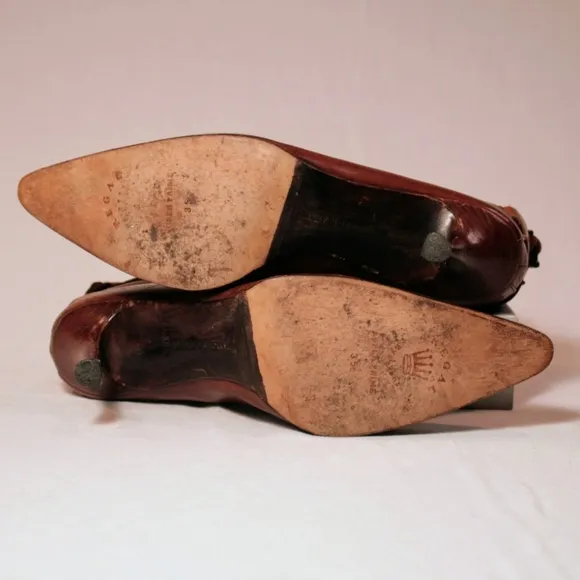 Manolo Blahnik Light Brown Ankle Boots