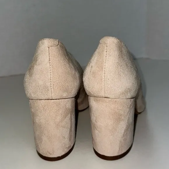 MARC FISHER Caitlin Suede Pumps Tan