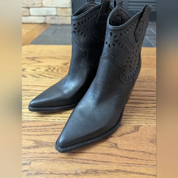 Marc Fisher Elyma Perferated Western Bootie
