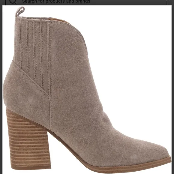 Marc Fisher Ommie Women's Taupe Ankle Boots