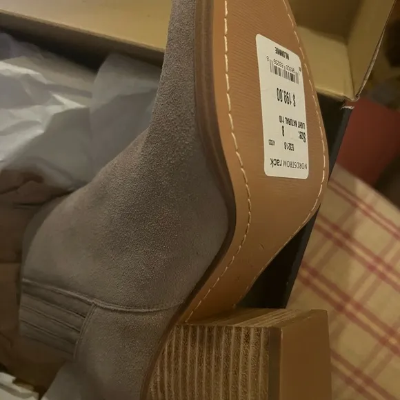 Marc Fisher Ommie Women's Taupe Ankle Boots