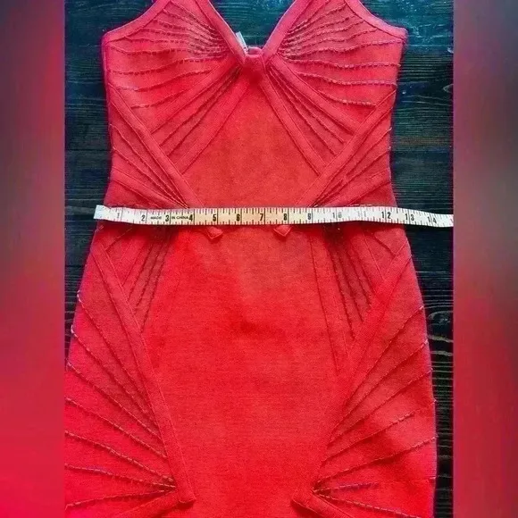 Marciano beaded bodycon dress, unique color size small