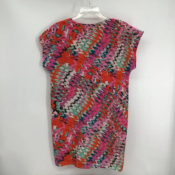 Marie Oliver Women’s Andi 100% Silk Dress Shift Style Minimalist Career Size XS