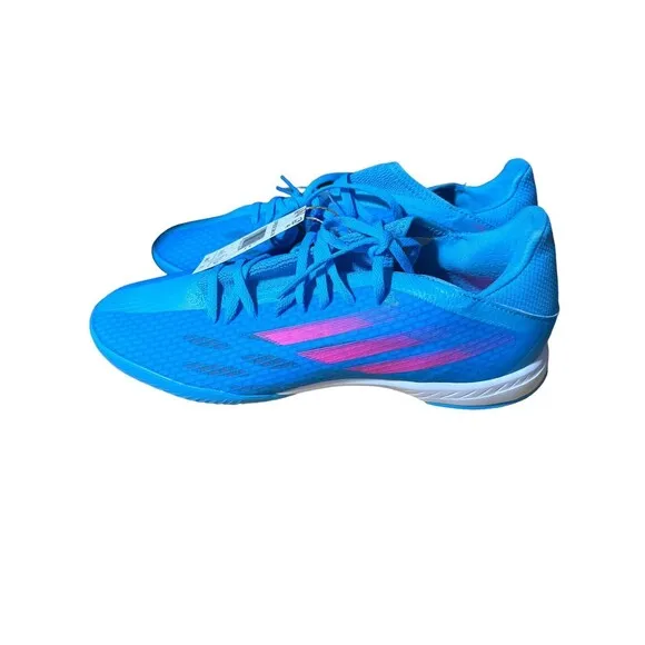Men Adidas X Speed flow.3 tF Size 11.5 Brand New Adidas Blue Soccer Indoor Cleat