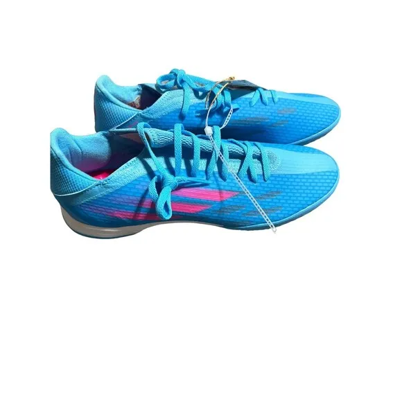 Men Adidas X Speed flow.3 tF Size 11.5 Brand New Adidas Blue Soccer Indoor Cleat