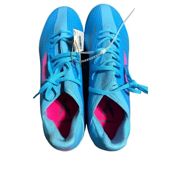 Men Adidas X Speed flow.3 tF Size 11.5 Brand New Adidas Blue Soccer Indoor Cleat