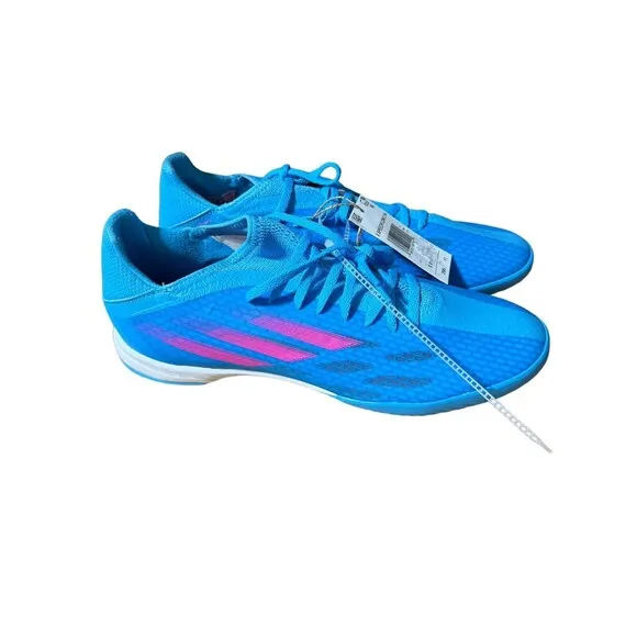 Men Adidas X Speed flow.3 tF Size 11.5 Brand New Adidas Blue Soccer Indoor Cleat