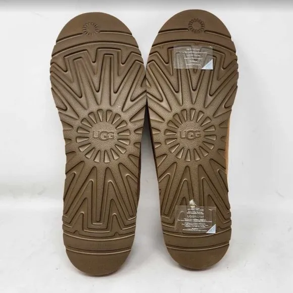 Men's 17 Ugg Tasman slip on slippers in Chestnut brown