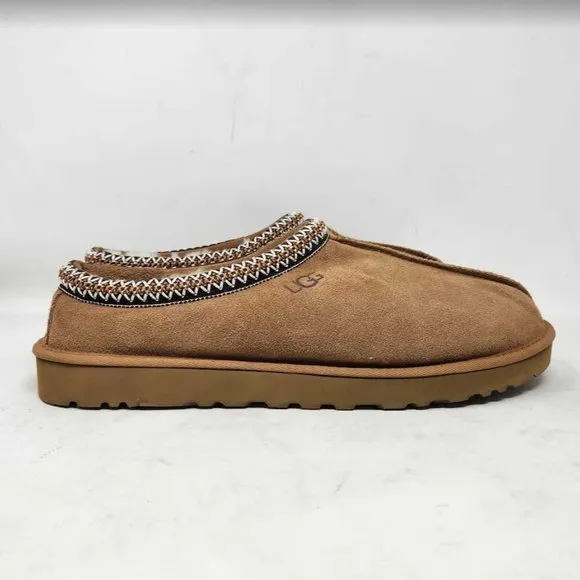Men's 17 Ugg Tasman slip on slippers in Chestnut brown