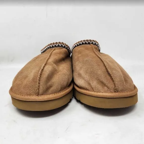 Men's 17 Ugg Tasman slip on slippers in Chestnut brown