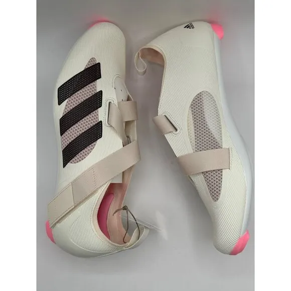 Men's Adidas The Indoor Cycling  Shoes Off White Shadow Maroon 3Bolt GX1669 Sz11