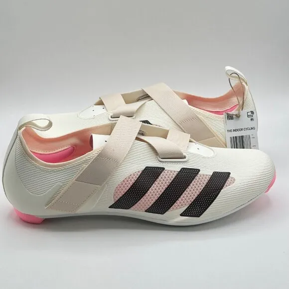 Men's Adidas The Indoor Cycling  Shoes Off White Shadow Maroon 3Bolt GX1669 Sz11