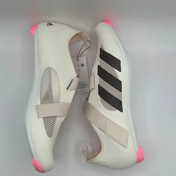 Men's Adidas The Indoor Cycling  Shoes Off White Shadow Maroon 3Bolt GX1669 Sz11