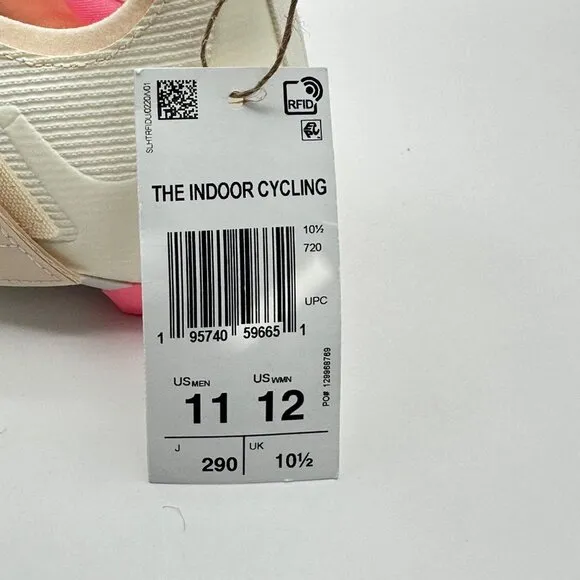 Men's Adidas The Indoor Cycling  Shoes Off White Shadow Maroon 3Bolt GX1669 Sz11