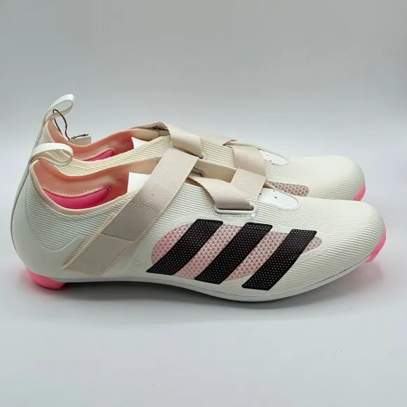 Men's Adidas The Indoor Cycling  Shoes Off White Shadow Maroon 3Bolt GX1669 Sz11