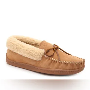 Mens Allen Minnetonka Moccasin Slippers Size 13