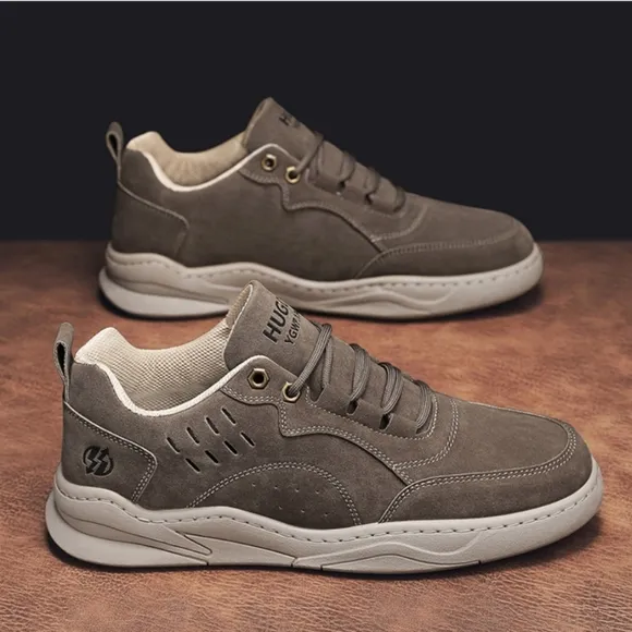 Men's Autumn Winter Warm Shoes, Anti-Skid Snow Boots, Outdoor Casual Sneakers